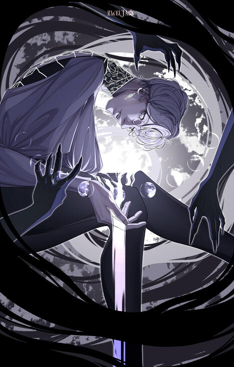 The final art before color correction